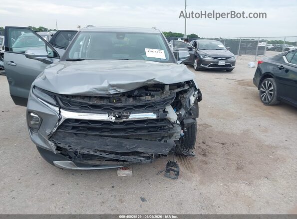 3GNKBDR47PS211495 2023 CHEVROLET BLAZER Gray ხელსაწყოთა პანელის ხედი
