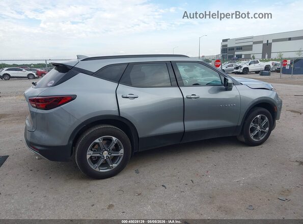3GNKBDR47PS211495 2023 CHEVROLET BLAZER Gray უკანა სალონის ხედი