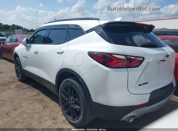 3GNKBDR48NS223491 2022 CHEVROLET BLAZER White Հետևի ձախ
