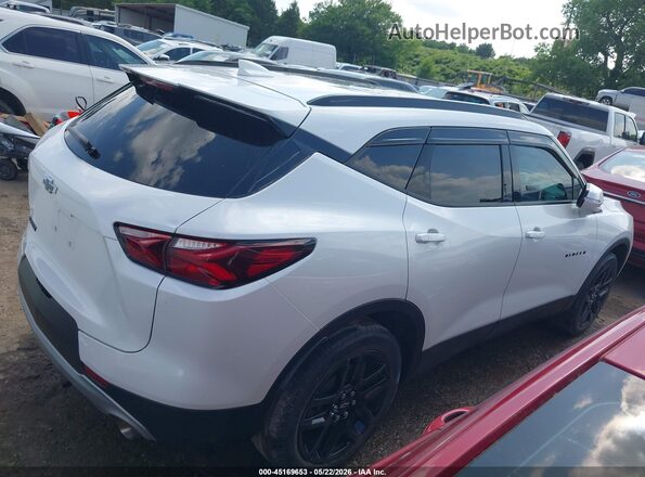 3GNKBDR48NS223491 2022 CHEVROLET BLAZER White Սալոնի հետևի տեսք