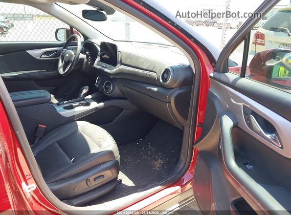 3GNKBDR4XPS175088 2023 CHEVROLET BLAZER Red Vista interior delantera