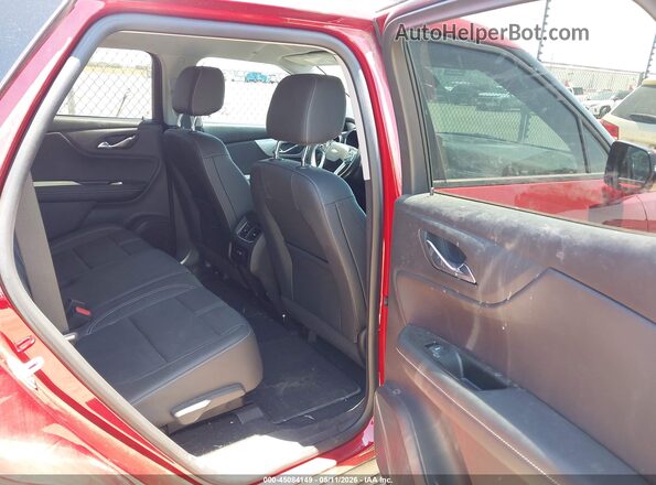 3GNKBDR4XPS175088 2023 CHEVROLET BLAZER Red Vista de la etiqueta del VIN