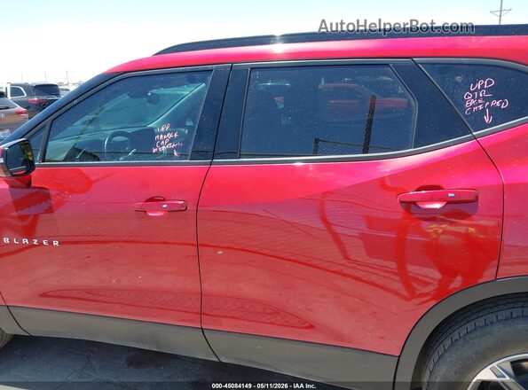 3GNKBDR4XPS175088 2023 CHEVROLET BLAZER Red Vista interior de 360 grados
