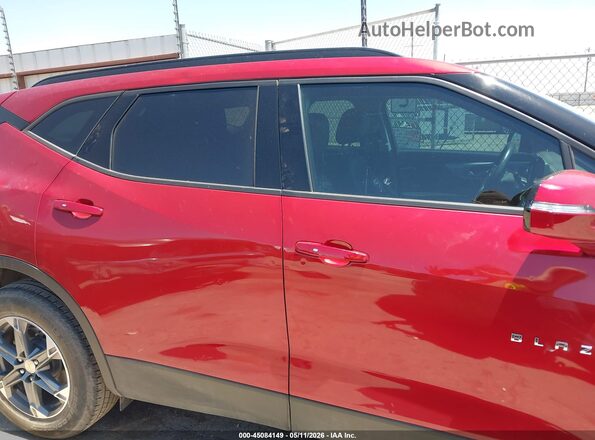3GNKBDR4XPS175088 2023 CHEVROLET BLAZER Red Vista interior trasera