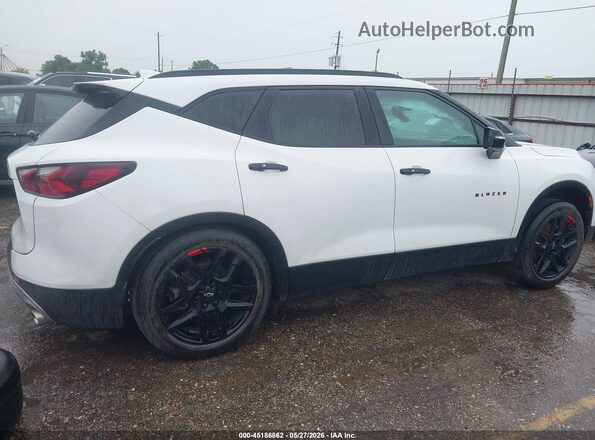 3GNKBDRS0LS713970 2020 CHEVROLET BLAZER Белый Вид задней части салона
