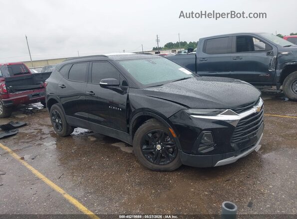 3GNKBDRS3MS560308 2021 CHEVROLET BLAZER Black უკანა სალონის ხედი