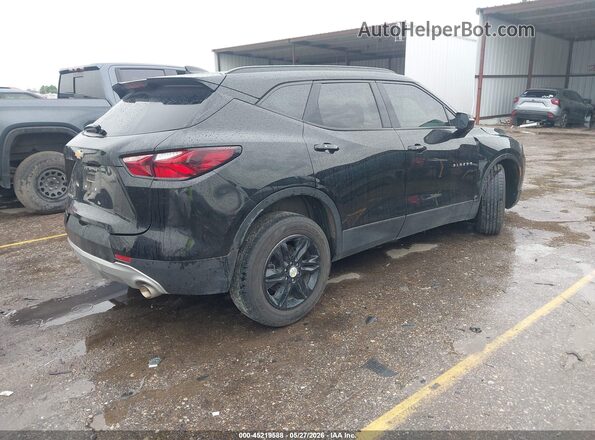3GNKBDRS3MS560308 2021 CHEVROLET BLAZER Black უკანა მარჯვენა