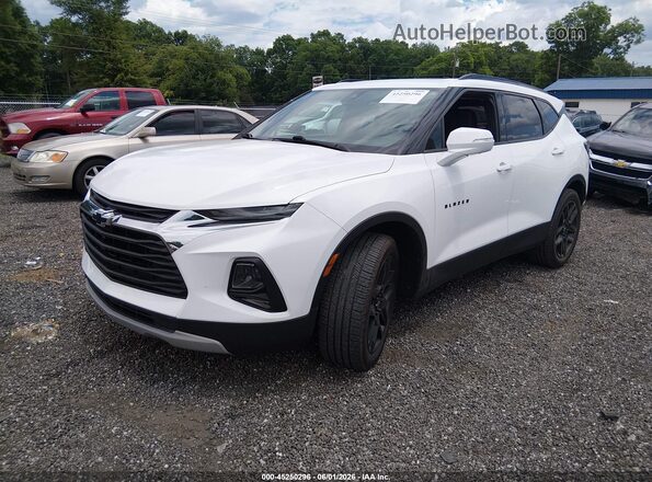 3GNKBDRS6LS707915 2020 CHEVROLET BLAZER White Przód lewy