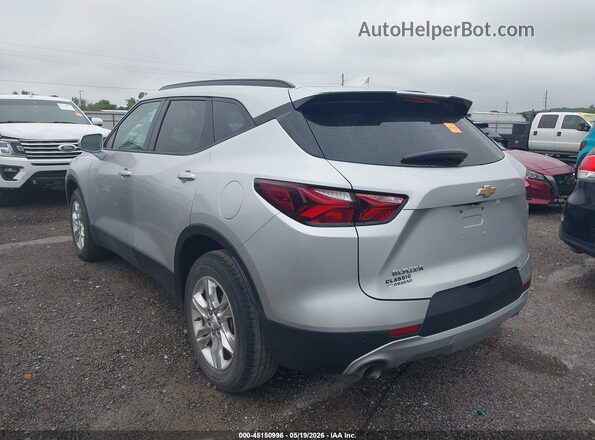 3GNKBDRS7LS592256 2020 CHEVROLET BLAZER Silver Rear left