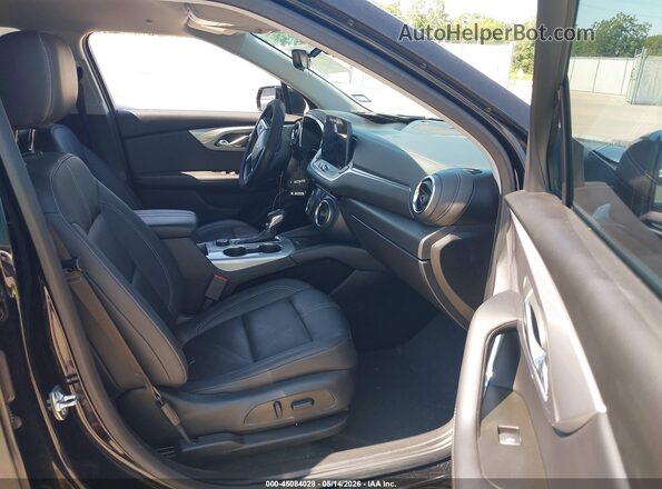 3GNKBDRS8PS230233 2023 CHEVROLET BLAZER Black Front interior view