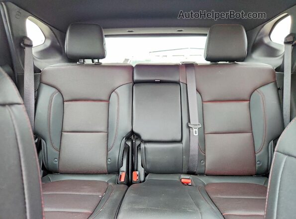 3GNKBERS0KS667447 2019 CHEVROLET BLAZER Red Вид задніх сидінь