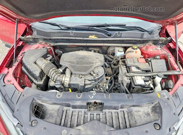 3GNKBERS0KS667447 2019 CHEVROLET BLAZER Red Вид підкапотного простору