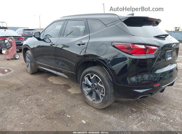 3GNKBERS0KS692803 2019 CHEVROLET BLAZER Черный Задняя левая четверть