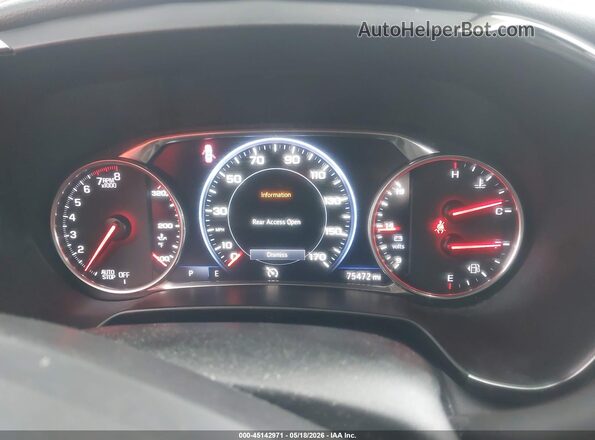 3GNKBERS0LS541610 2020 CHEVROLET BLAZER Silver Widok tylnych siedzeń