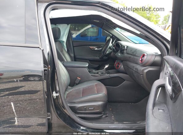 3GNKBERS0LS593870 2020 CHEVROLET BLAZER Черный Вид салона спереди