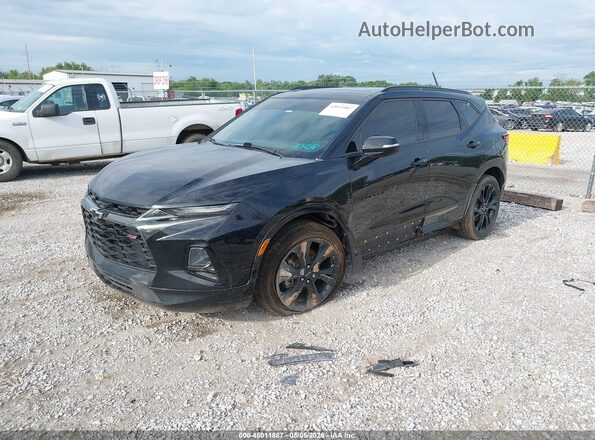 3GNKBERS0LS593870 2020 CHEVROLET BLAZER Черный Передняя левая четверть
