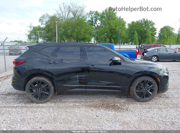 3GNKBERS0LS593870 2020 CHEVROLET BLAZER Черный Вид задней части салона