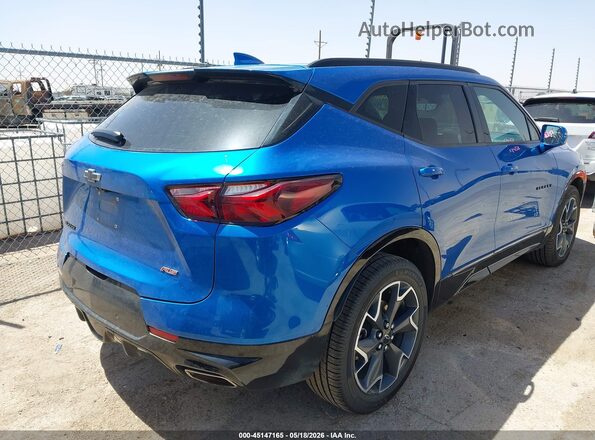 3GNKBERS0LS650908 2020 CHEVROLET BLAZER Blue უკანა მარჯვენა
