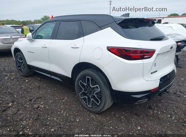 3GNKBERS1PS130643 2023 CHEVROLET BLAZER White Задня ліва чверть