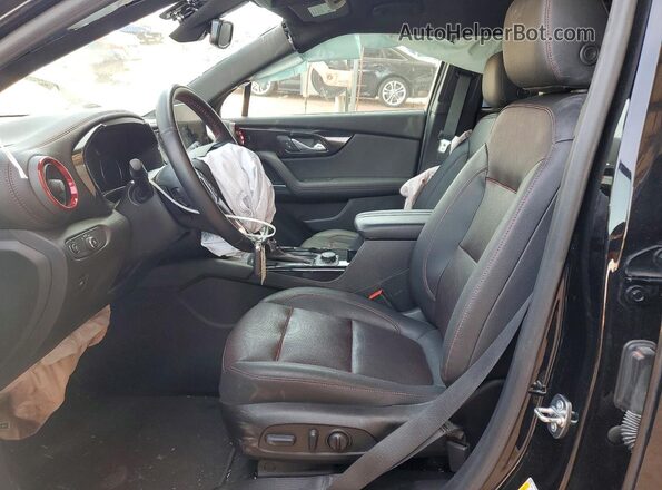 3GNKBERS3PS103640 2023 CHEVROLET BLAZER Black Вид салону спереду