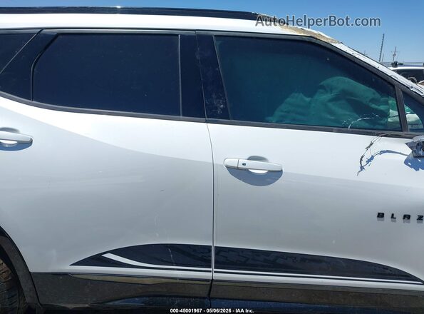 3GNKBERS4LS578739 2020 CHEVROLET BLAZER White Вид задньої частини салону