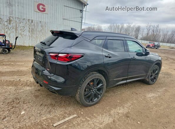 3GNKBERS4MS581366 2021 CHEVROLET BLAZER Black Задня права чверть