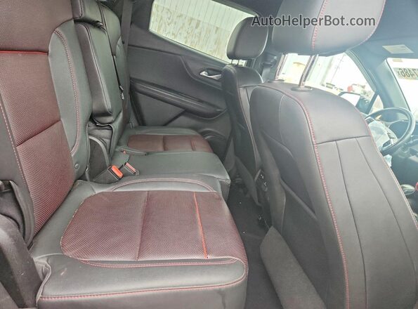 3GNKBERS4MS581366 2021 CHEVROLET BLAZER Black Вид задньої частини салону