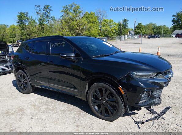 3GNKBERS5LS670510 2020 CHEVROLET BLAZER Black Widok wnętrza z tyłu