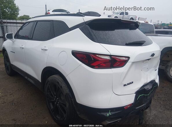 3GNKBERS6KS644531 2019 CHEVROLET BLAZER White Tył lewy