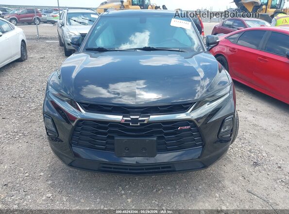 3GNKBERS6LS548514 2020 CHEVROLET BLAZER Black ხელსაწყოთა პანელის ხედი