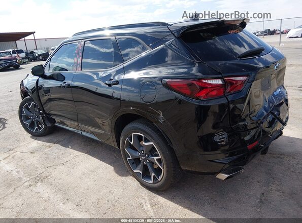 3GNKBERS7LS540700 2020 CHEVROLET BLAZER Black Rear left