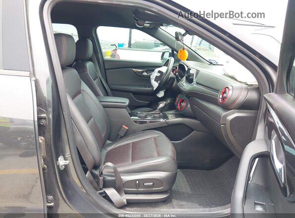 3GNKBERS7LS665129 2020 CHEVROLET BLAZER Black Front interior view