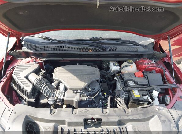 3GNKBERS7NS164499 2022 CHEVROLET BLAZER Red უკანა ხედი