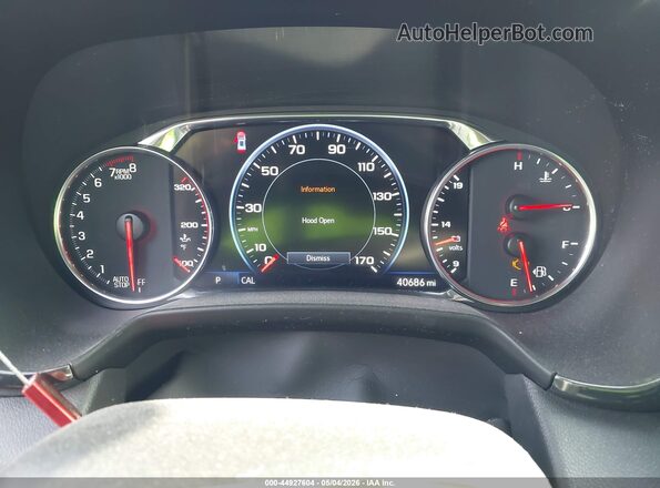 3GNKBERS7NS164499 2022 CHEVROLET BLAZER Red უკანა სავარძლების ხედი