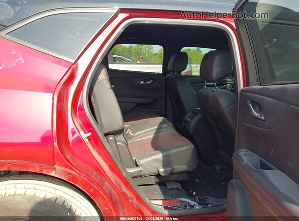 3GNKBERS7NS164499 2022 CHEVROLET BLAZER Red VIN კოდის სტიკერის ხედი