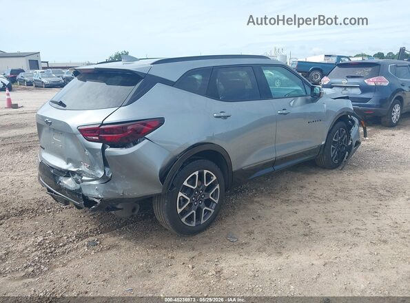 3GNKBERS7RS135266 2024 CHEVROLET BLAZER Gray Trasero derecho