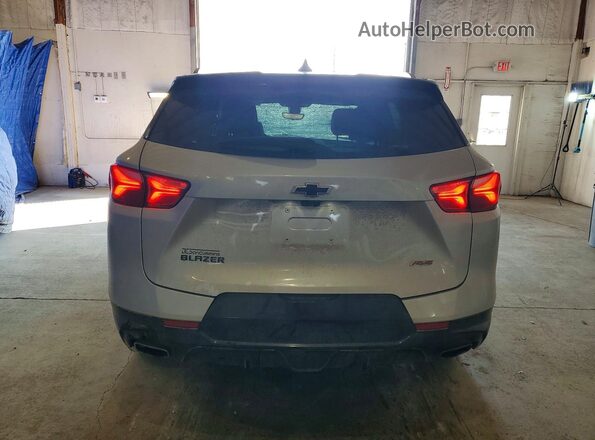 3GNKBERS8LS725273 2020 CHEVROLET BLAZER Silver Rear view