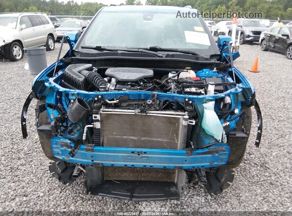 3GNKBERS9MS530512 2021 CHEVROLET BLAZER Blue Вид спереду
