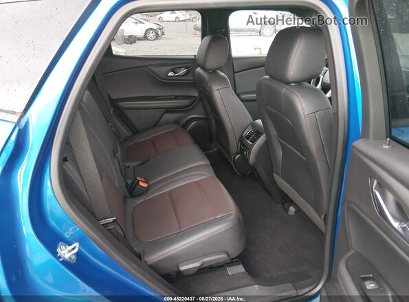 3GNKBERS9MS530512 2021 CHEVROLET BLAZER Blue Вид наклейки з VIN-кодом