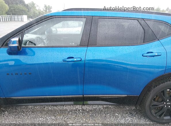 3GNKBERS9MS530512 2021 CHEVROLET BLAZER Blue 