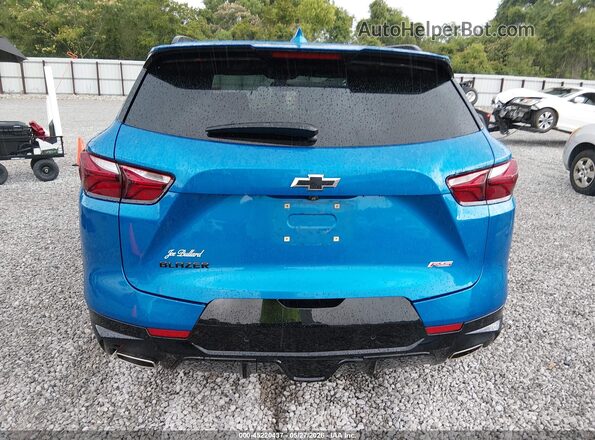 3GNKBERS9MS530512 2021 CHEVROLET BLAZER Blue 