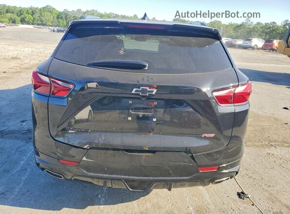 3GNKBERS9MS557922 2021 CHEVROLET BLAZER Black უკანა ხედი