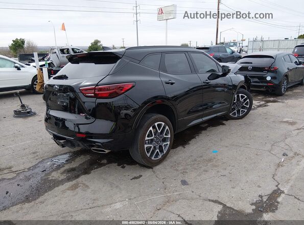 3GNKBERSXSS192096 2025 CHEVROLET BLAZER Черный Задняя правая четверть