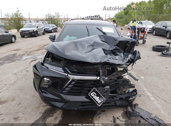 3GNKBERSXSS192096 2025 CHEVROLET BLAZER Черный Вид задней части салона