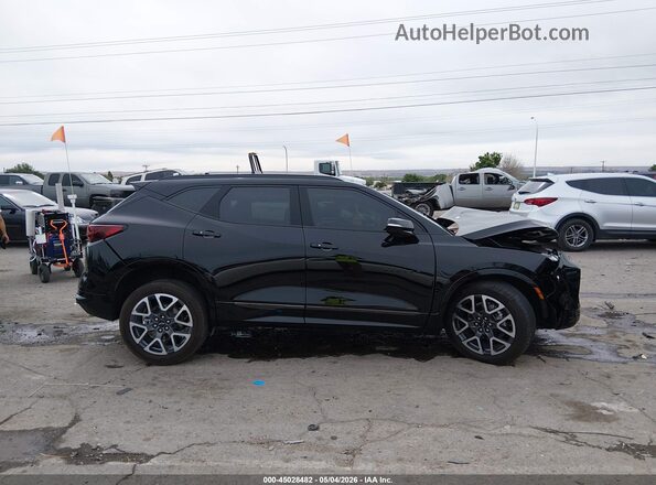 3GNKBERSXSS192096 2025 CHEVROLET BLAZER Черный Панорамный вид салона 360°