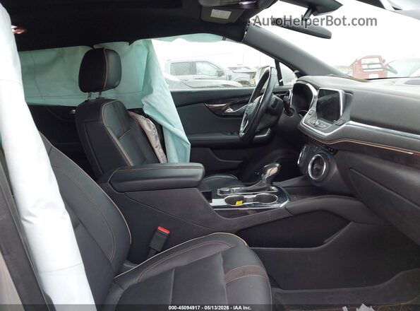 3GNKBFRS2LS645943 2020 CHEVROLET BLAZER Gray Widok wnętrza z przodu