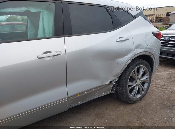 3GNKBFRS2LS645943 2020 CHEVROLET BLAZER Gray Widok z przodu