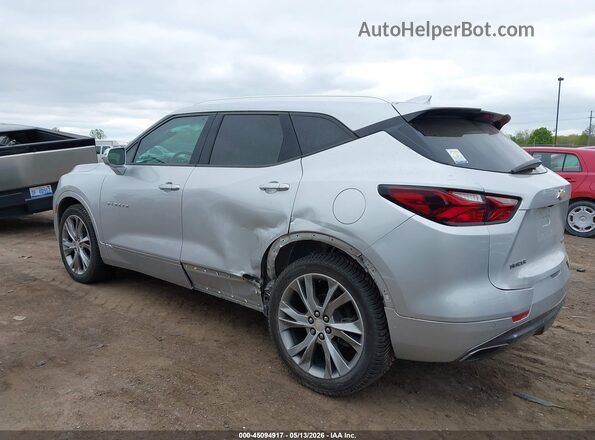 3GNKBFRS2LS645943 2020 CHEVROLET BLAZER Gray Widok wnętrza 360 stopni