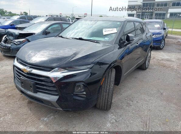 3GNKBFRS3KS658974 2019 CHEVROLET BLAZER Black Front left