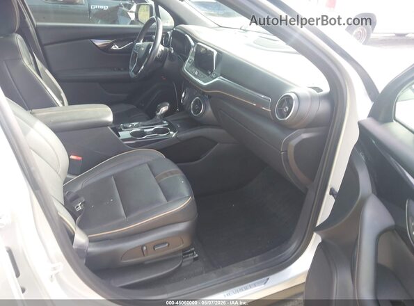3GNKBFRS4MS524414 2021 CHEVROLET BLAZER Gray Вид салону спереду